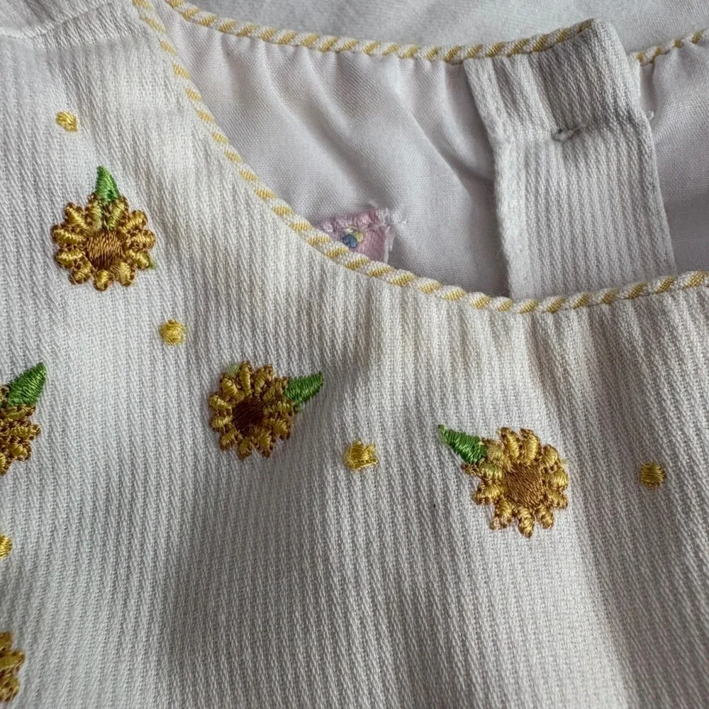 Samara sunflower vintage dress size 18 months